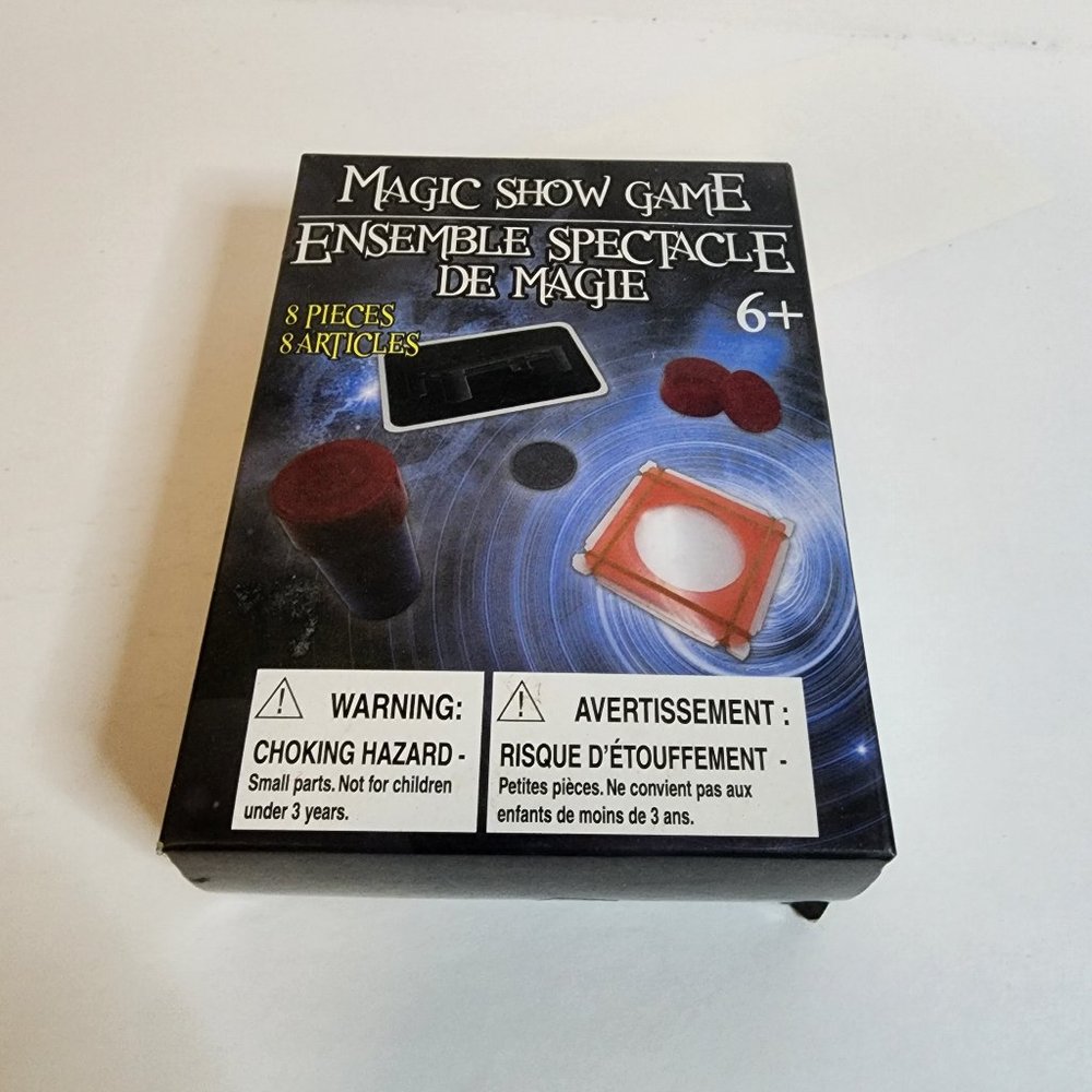 Magic Show Game: 2 - Money Tube, Crystal Coin Case, Coin Box